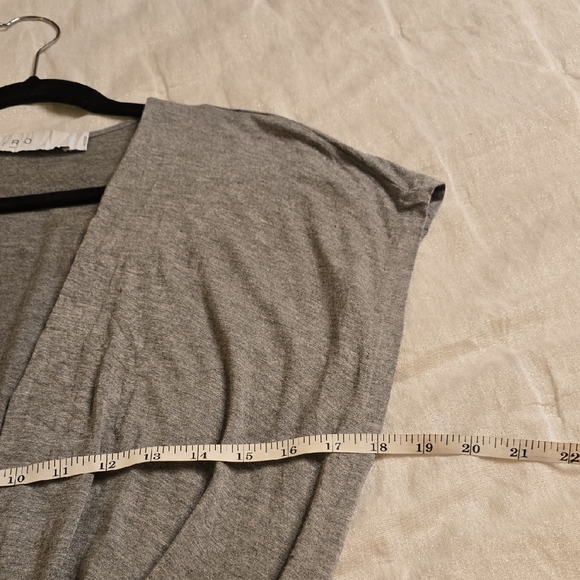 IRO Gray V-Neck Mini Dress - Picture 11 of 14